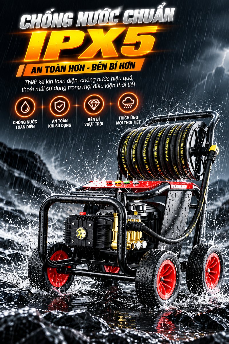 Chống nước chuẩn IPX5
