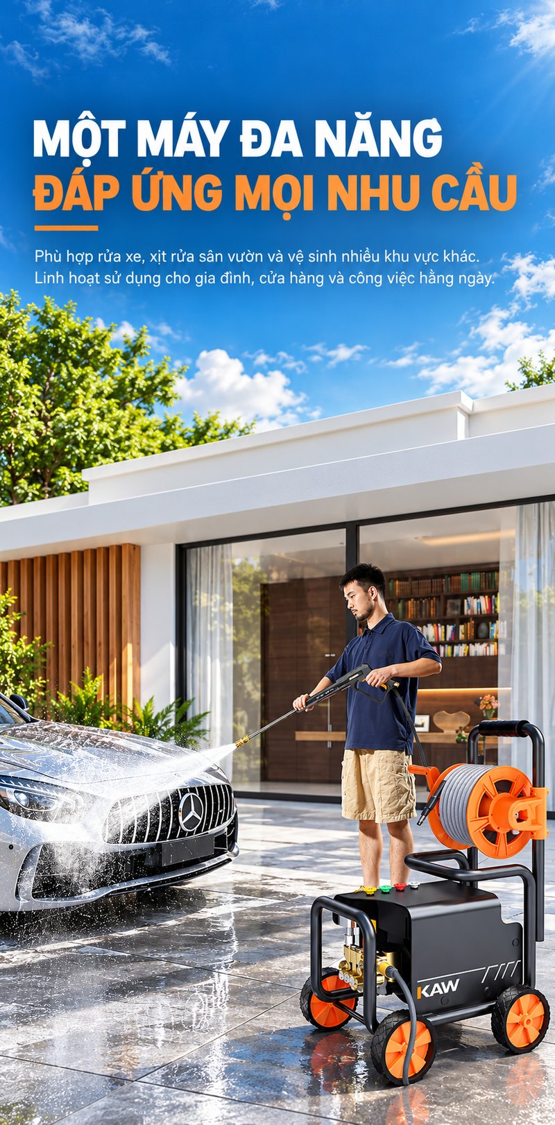 Một máy đa năng đáp ứng mọi nhu cầu