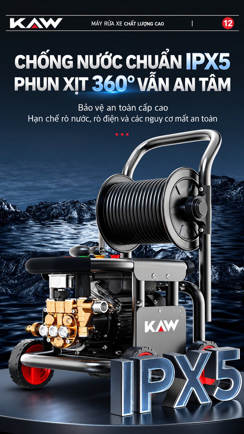 Chống nước chuẩn IPX5