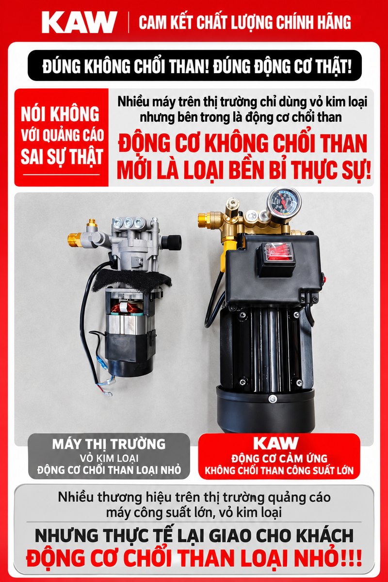 Động cơ cảm ứng không chổi than công suất lớn